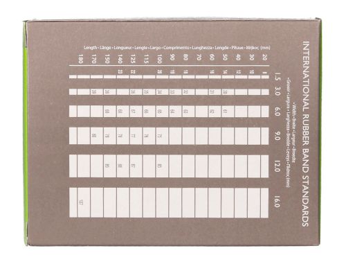 Bandas elasticas q-connect 100 gr 125 x 9 mm numero 12,5 , Q-connect , 54331 , 5705831105966